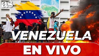 VENEZUELA SE ECHA A LA CALLE POR LAS ELECCIONES 2024  RECHAZO DEL RESULTADO ELECTORAL [upl. by Anen95]