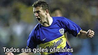 Todos los goles oficiales de Rodolfo quotVascoquot Arruabarrena en Boca [upl. by Bajaj]