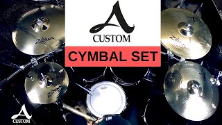 Zildjian  A Custom Cymbal Set Sound Demo [upl. by Llenna]