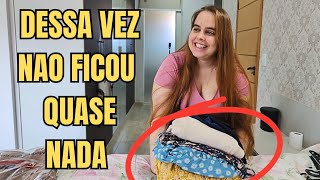 FAZENDO A LIMPA NO GUARDA ROUPA  DESAPEGO E MINIMALISMO [upl. by Castora]