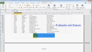 Excel 2010 Ausdruck anpassen Wiederholungszeilen  Easy4Meinfo [upl. by Aubree]