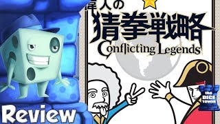 Conflicting Legends Review  with Tom Vasel [upl. by Ttelracs]