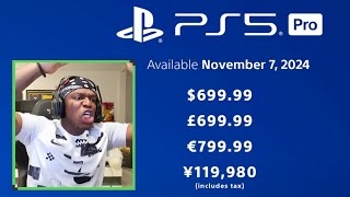 Everyones Reaction to the PS5 Pro Pricing [upl. by Romeyn]