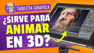 Tableta gráfica Huion Kamvas 13 Pro 25K ¿Sirve para Animación 3D [upl. by Aribold488]