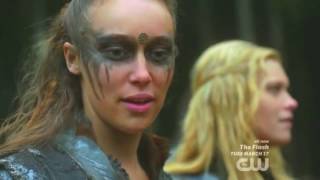 Lexa Speaking Trigedasleng Language of the Grounders [upl. by Madaih]