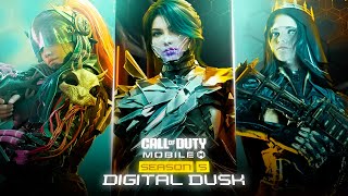 TODAS LAS RULETAS DE LA TEMPORADA 5 SON INCREÍBLES DIGITAL DUSK  Call of Duty Mobile [upl. by Arnaud854]