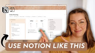 My STRESSFREE Daily Routine with Notion [upl. by Medardas51]