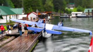 Dawsons Landing  Grumman Goose Landing  Time Lapse [upl. by Ppik]