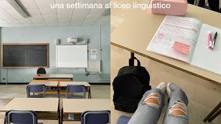 una settimana scolastica al liceo linguistico [upl. by Nunciata125]