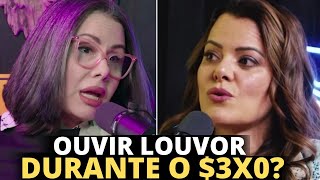 Ana Paula Valadão comenta fala de Sarah Sheeva sobre casal cristão ouvir louvor na hora do 3X0 [upl. by Hairej]