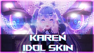 Punishing Gray Raven Karenina Idol Skin Showcase  Gacha [upl. by Yema126]