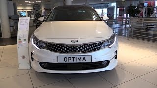 KIA Optima 2016 In Depth Review Interior Exterior [upl. by Clougher]