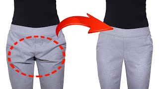 How to Alter the Crotch Length in a Pants Pattern [upl. by Alhahs631]