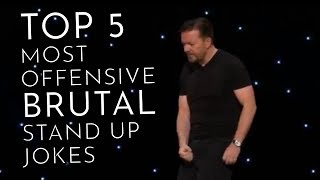 Top 5 Brutal Most Offensive Stand Up Jokes [upl. by Airdnek56]