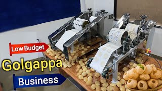 Golgappa Making Machine  Small Pani Puri Machine Price [upl. by Nolan]