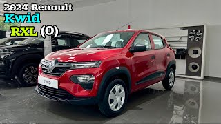 Cheaper Than Alto800 and Alto k10 ❤️ Renault Kwid RXL Optional 2024 [upl. by Anez]