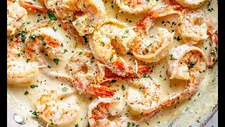 Creamy Garlic Parmesan Shrimp [upl. by Edrahs]