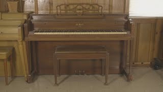 Cindy Walker piano on display at Central Texas exhibit [upl. by Heriberto109]