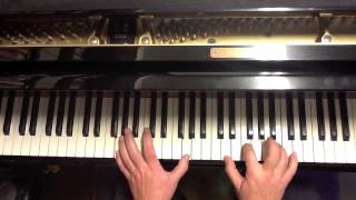 Tutorial piano y voz Aint that a shame Fats Domino [upl. by Eahsat]