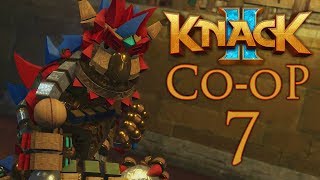 Knack 2 кооператив  Глава 32  Через гору 7  PS4 [upl. by Yhtorod]