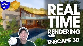 Getting Started Rendering in Enscape EP 1  Introduction to Enscape  REAL TIME RENDERING [upl. by Dex904]