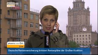 UkraineKrise Nicole Diekmann mit aktuellen Informationen am 05052014 [upl. by Eicarg]