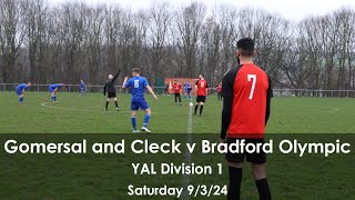 Match highlights Gomersal and Cleckheaton v Bradford Olympic [upl. by Annirok969]