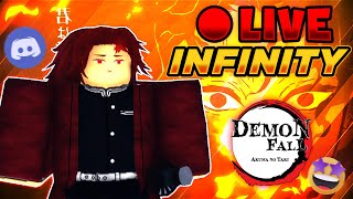 🔴 Live Demonfall Update 5 Infinity Castle Raid amp Crystal Demon [upl. by Leahcimnaj644]