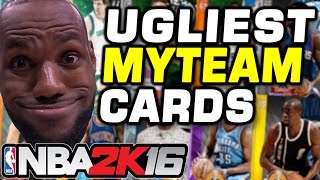 Ugliest NBA myTeam Cards [upl. by Ettolrahc]