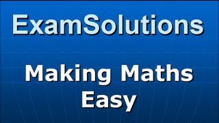 Velocity Time Graphs  M1 Edexcel January 2013 Q5ab  ExamSolutions Maths Revision [upl. by Ardnossak]