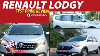 Renault Lodgy Review  Is it the perfect MPV [upl. by Haimaj]