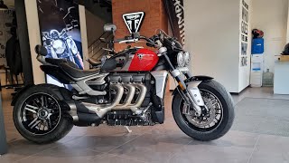 2024 Triumph Rocket 3 GT Chrome Edition walkaround Review [upl. by Cofsky]