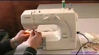 Janome MB4  Part 2  Setting up the machine [upl. by Navert137]