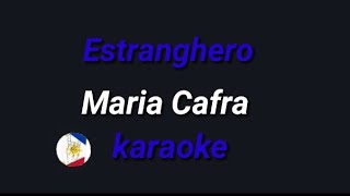 Estranghero Maria Cafra karaoke [upl. by Anallij79]