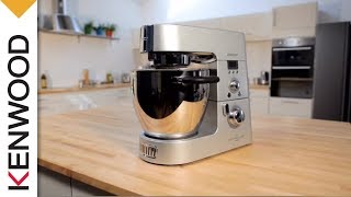 Kenwood Cooking Chef Kitchen Machine  My First Recipes [upl. by Ahtekahs]