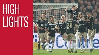 Highlights Feyenoord  Ajax KNVB Beker [upl. by Zenobia]