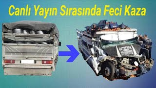 Canlı Yayın Sırasında FECİ KAZA ford transit modifiyeŞANLIURFA quotARATTAquot FECİ KAZA [upl. by Derreg]