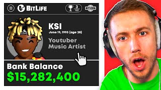 IF KSI WAS IN BITLIFE [upl. by Haramat436]