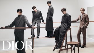 TOMORROW X TOGETHER dressed in Dior Men’s Winter 20242025 [upl. by Einotna]