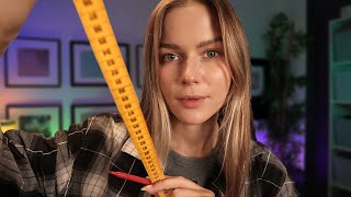 ASMR Relaxing Tailoring Services RP Measuring amp Taking Notes  Soft Spoken [upl. by Isbella]