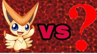 Pokemon Brick BronzeBattling with Only Victini Roblox [upl. by Kentigerma]