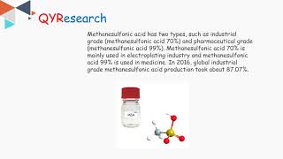 Global methanesulfonic acid production will increase to 109263 MT by 2023 [upl. by Edee]