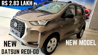 2020 Datsun Redi GO Facelift Budget Hatchback  New Interiors Latest Features Price  RediGO 2020 [upl. by Neevan76]