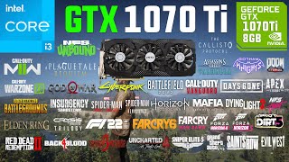 GTX 1070 Ti Test in 50 Games in 2022 [upl. by Hoem]