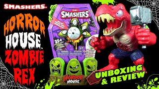 Zuru ® Smashers  Horror House  Roter XXL Zombie Rex  TRex  Unboxing amp Review  WOW [upl. by Rialcnis8]