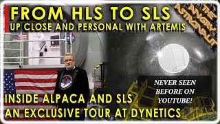 Go inside SLS and a new Lunar Lander Exclusive Tour of Dynetics [upl. by Atnahsa]