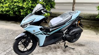 Yamaha NVX V2 ABS Cyan Sky  2024 Walkaround [upl. by Mcguire]