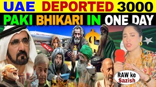 UAE DEPORTED 3000 PAKI BHIKARI IN ONE DAY PAK BLAME RAW KE SAZISH 😲 [upl. by Adnamma]