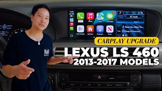 20132017 LEXUS LS 460  LexusApproved CarPlay amp Android Auto Kit Install [upl. by Tyika447]