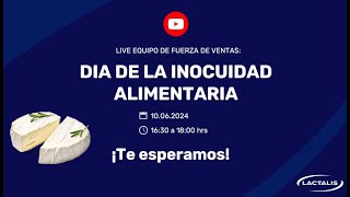 LIVE CALIDAD  INOCUIDAD ALIMENTARIA [upl. by Knute]